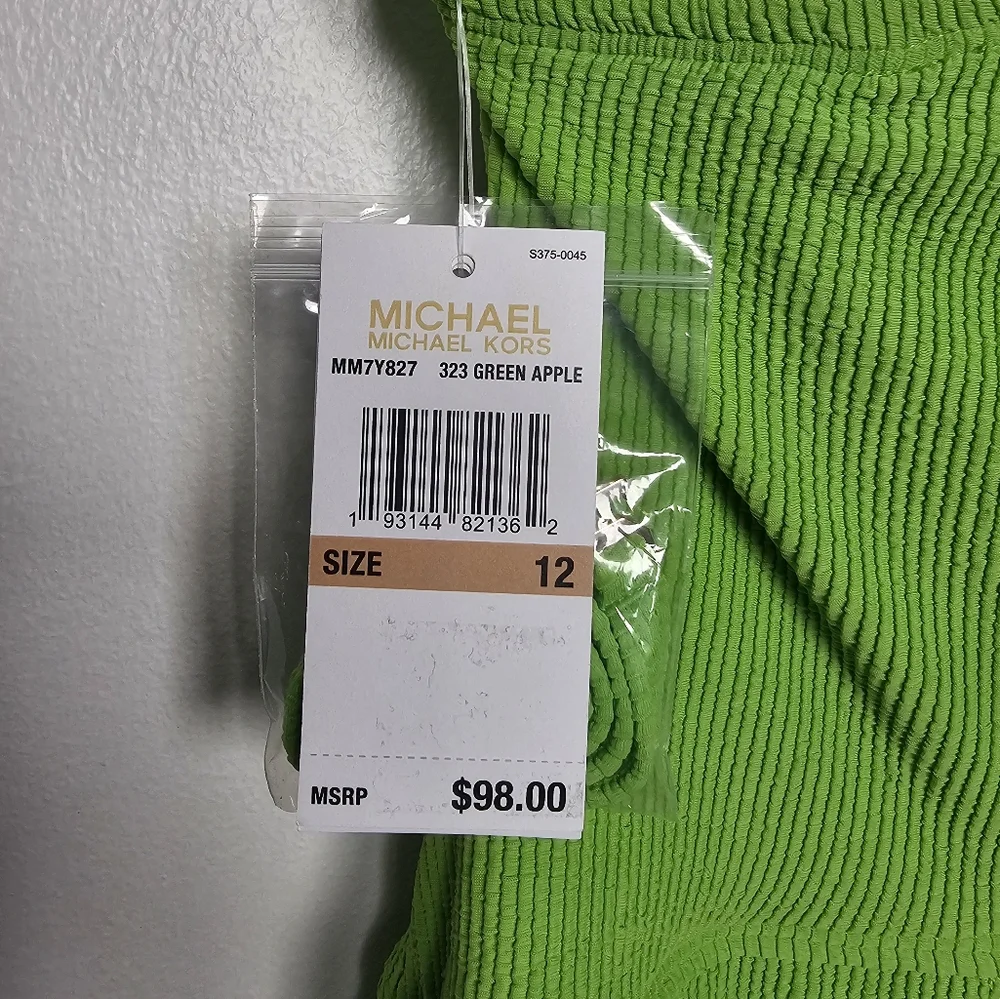 Michael Kors‎ One Shoulder Side-Cutout Women's One Piece Swimsuit